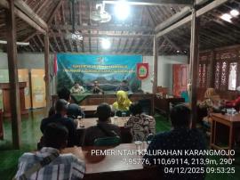 KOORDINASI POKMAS KALURAHAN DAN PADUKUHAN TERKAIT PENGAJUAN SERTIFIKAT PTSL  2026